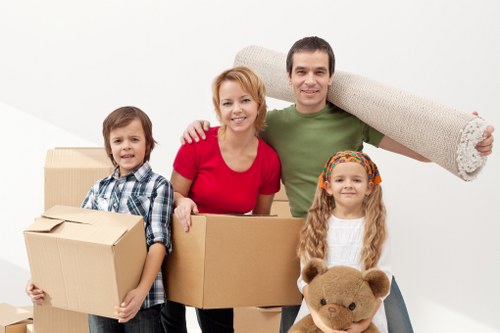 Preparing furniture for storage in Kenton