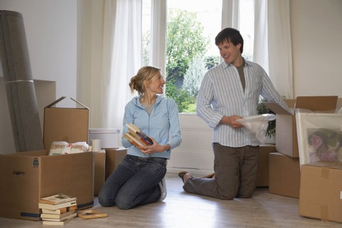 Organized storage space for household items in Kenton