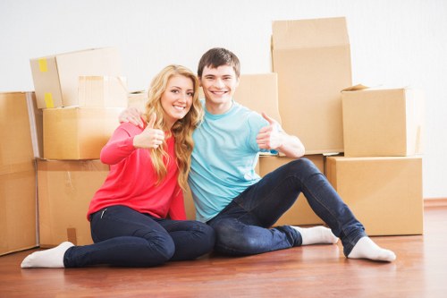 Organised office packing and relocation materials in Kenton